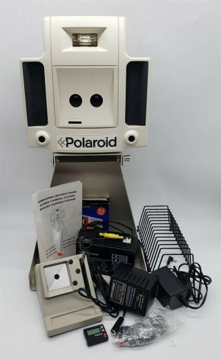 Thriftchi Polaroid Model Econo Deluxe Camera System Id Card Camera 2