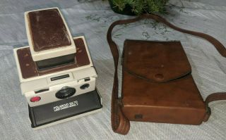 Vintage Polaroid Sx70 Land Camera Model 2 W/ Polaroid Case