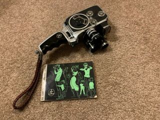Vintage Bolex Paillard D - 8l 3 - Lens 8mm Movie Camera Not,  As - Is