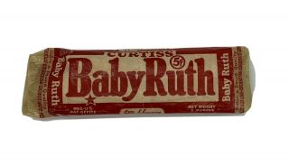 Vintage Baby Ruth 5 Cent Curtiss Candy Wrapper