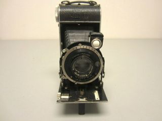 Antique Kochmann Enolde 6x9 Folding Camera W/10.  5cm F/4.  5 Lens Compur Shutter