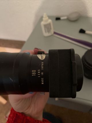 Mamiya - Sekor 180mm (18cm) f/4.  5 TLR telephoto lens for C220,  C330,  etc. 2