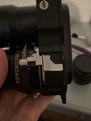 Mamiya - Sekor 180mm (18cm) f/4.  5 TLR telephoto lens for C220,  C330,  etc. 3