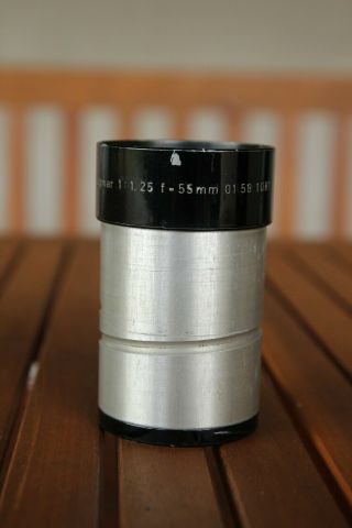 Meopta Stigmar 1,  25/55mm 52,  5 projektor lens 2