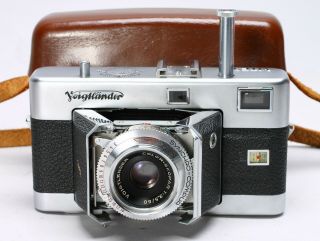 Voigtlander Vitessa 35mm Film Rangefinder Camera,  Color - Skopar 50mm F/3.  5 Lens