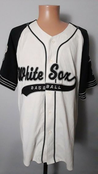 Vintage Starter Chicago White Sox Baseball Jersey Mens L