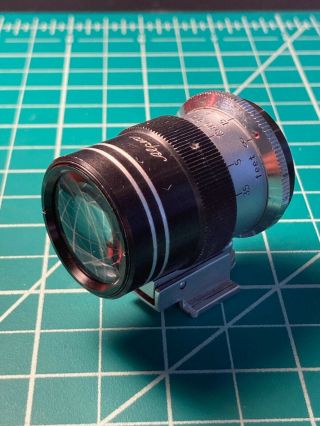Alpex 35 - 135mm zoom finder for Leica,  Nikon or Contax rangefinder cameras 3