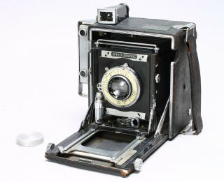 Graflex Speed Graphic 2x3 2¼x3¼ Press Camera,  Kodak Ektar 127mm F/4.  7 Lens