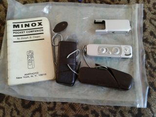 Minox B Spy Camera With Flash Unit