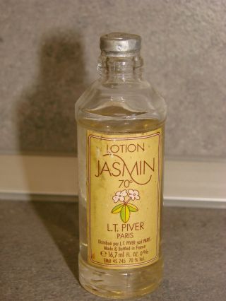 Ancienne Miniature De Parfum Lotion Jasmin L.  T.  Piver Paris (n°17