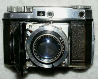 Kodak Retina Ii,  Type 142,  35mm Folding R/f Camera,  Xenon F2 5cm Lens,  Case.  German