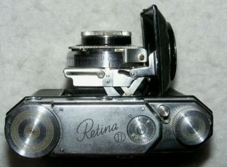 Kodak Retina II,  type 142,  35mm folding R/F camera,  Xenon F2 5cm lens,  case.  German 2