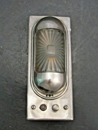1920 ‘s 1930 ‘s Vintage Interior Light With Switch
