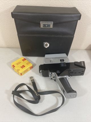 Paillard Bolex 155 Macrozoom 8 Camera W/ Case