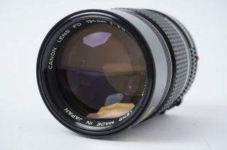 Canon Lens Fd 135mm 1:2.  8 (canon Fd Mount)