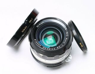 Nikon Nikkor N.  C.  24mm F/2.  8 Ai Converted Prime Wide Angle Lens No.  426919