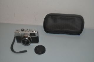 Olympus 35 Rc Compact Rangefinder 35mm Film Camera,  42mm F/2.  8 Lens W/case