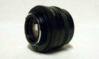 OEM MINOLTA MD Rokkor - X f/1.  4 50mm Prime Lens SLR Film Camera Micro DSLR w/Caps 3