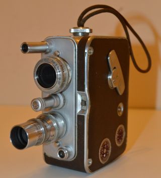 Vintage Bell And Howell Filmo Auto - 8 Movie Camera