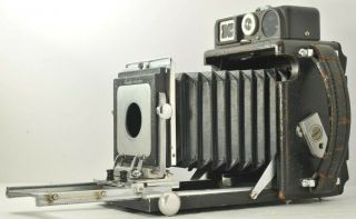 Busch Pressman Model C 2x3 Film Camera Body w/ Vue - Focus Finder 3
