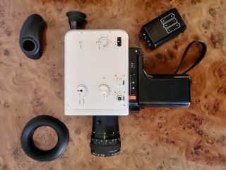 Braun Nizo S560 8 Camera Schneider Variogon 1,  8/7 - 56mm Zoom Lens & Case