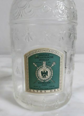 Vintage GUERLAIN Imperiale BEE BOTTLE Perfume Cologne 6.  5 
