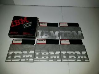 Vintage Ibm 5.  25 1 Single Sided Floppy Diskettes Box Of 5 - A26 - 2