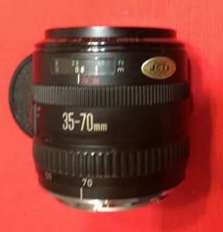 Vintage Canon Ef 35070mm Macro Zoom Lens 1:3.  5 - 4.  5 - Film & Digital