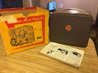 Vintage Eastman Kodak Brownie Model 188 8mm Film Movie Projector