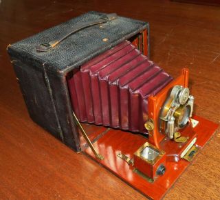 Very Old Kodak Box Camera In Museum Item