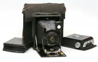 Thornton Pickard Imperial Pocket Camera With 120 Roll Film Back And Cooke Lens