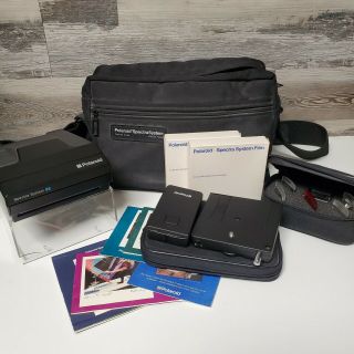 Polaroid Spectra System Instant Film Camera Kit W Remote Control Filters & Film