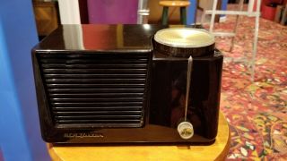1954 Rca Victor Am Vintage Art Deco Tube Radio Fully Restored Model 4 - X - 551