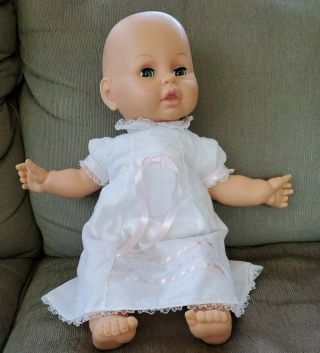 Vintage 1998 Eegee Goldberger 19 " Inflatable Body Baby Doll