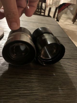 2 Bell & Howell Lenses 2 Inch 2