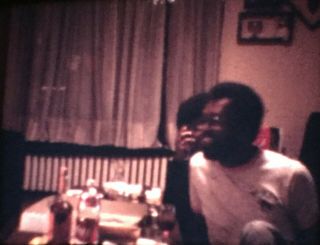 8 8mm Film w/ Sound 1970s Home Movie African American Music Session 2