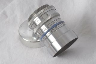 Bell & Howell Comat 0.  7 " 2.  5 C Mount Cine Lens W Hood & Caps