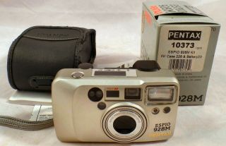 Pentax Espio 928m 35mm Point & Shoot Film Camera