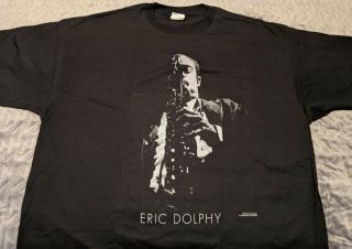 Vintage Jazz T - Shirt - Eric Dolphy - Lee Tanner - Gear Ince Atlanta