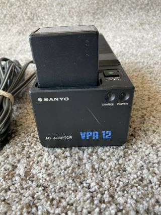 Vintage Sanyo Vpa 12 Ac Adaptor/charger