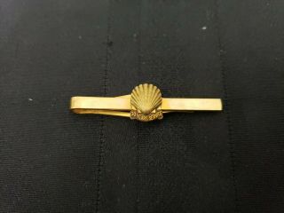 Vintage 10k Shell Oil 10 Yr Employee Service Award Pin Tie Bar 1963