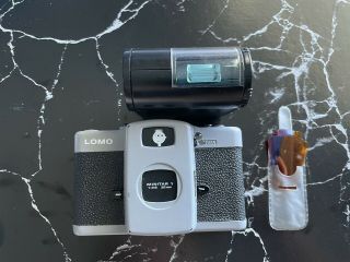 Lomography Lomo Lc - A 35 Mm Film Camera With Colorsplash Flash Attachment
