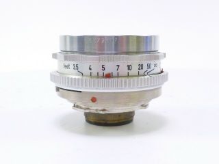 Voigtlander Skoparex 35mm F/3.  4 Lens for Vitessa Camera with Case and Box,  EC. 3