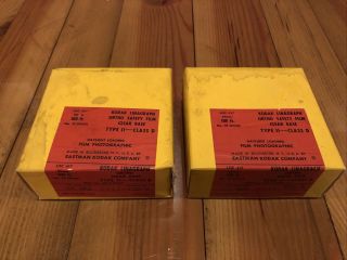 Vintage Eastman Kodak Linagraph Ortho Safety Film Type Ii Class D 35mm 100ft Exp