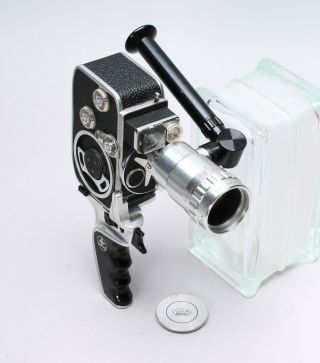 Bolex 8mm D8l Film Movie Camera,  Som Berthiot Pan - Cinor 10 - 30mm F/2.  8 Lens
