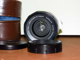 ASAHI PENTAX Auto - Takumar 35mm F3.  5 M42 screw mount lens w/ case,  caps 2