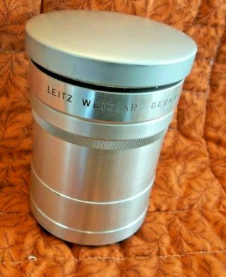 Vintage Leitz Wetzlar Germany Hektor 1:2.  5/150mm Camera Lense,  39730,