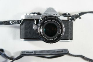 Pentax Me 35mm Film Camera With Smc Pentax - M 50mm F1.  7 Lens,  2 - 3 Day Ship