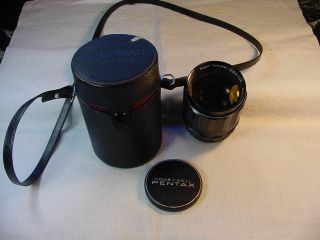 Takumar 1:2.  5 / 135 Asahi Opt Co Camera Lens And Case Estate Find