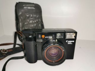 Canon Af35ml Point & Shoot 35mm Film Camera 40mm 1:1.  9 Lens Japan